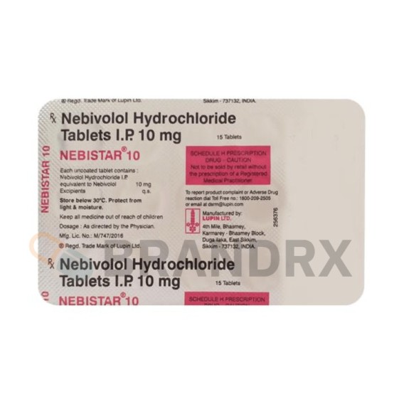 Nebistar 10 mg Lupin