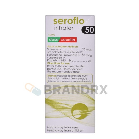Seroflo Inhaler 120 MD 50 mcg Cipla