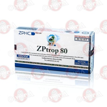 ZPTROP HGH 80 IU 5 X16IU VIAL ZPHC Zhengzhou Pharmaceutical Co.
